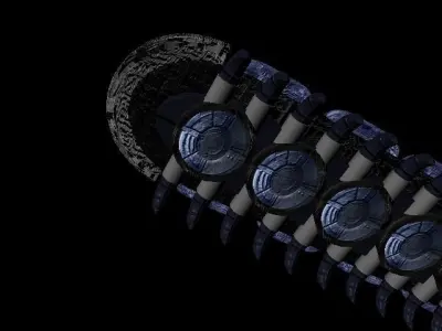 Centipede Robot Centripedes 3D model
