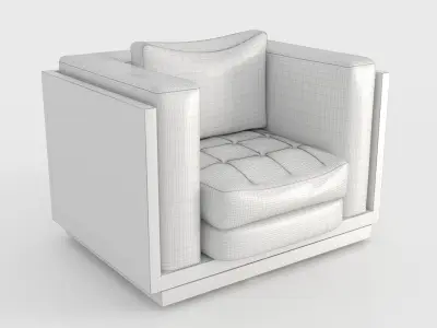 Leather Sofa Design by 3 11 3D model