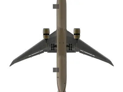Boeing 777-300ER Etihad Airways 3D model