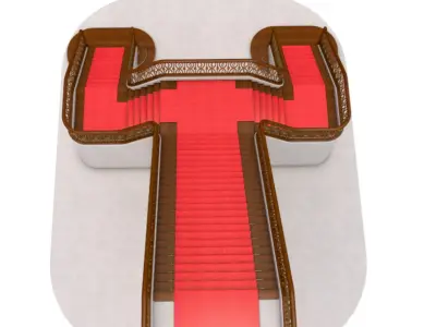 Palace Staircase 3D model