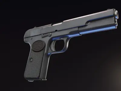 FN Model 1903 Low-poly 3D model