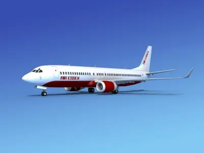 Boeing 737-800 Air Essex 3D model