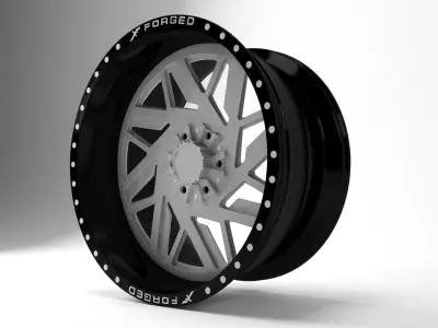 Car wheel  3D model