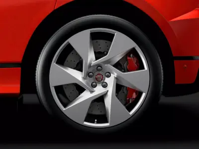 Jaguar I Pace EV400 ADW SE 2019 wheel 3D model