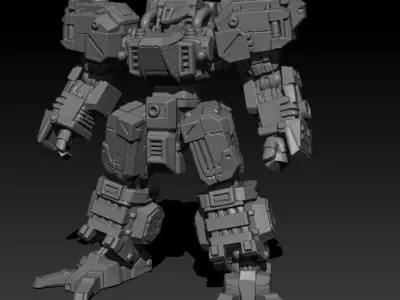 Front Mission Wanzer 3D print model