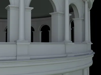 Roman Theatre 3D model