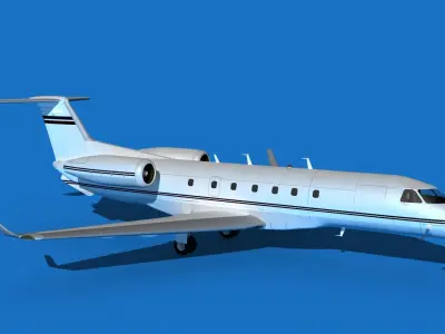 Embraer Legacy 500 V06 3D model
