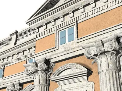 Royal Palace at Caserta Reggia 3D model