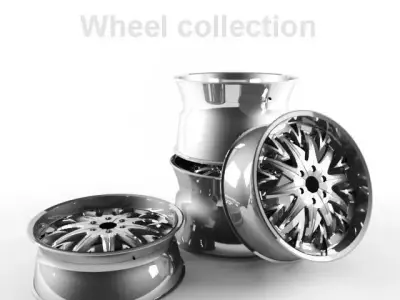 Wheel N093 Collection 3D model