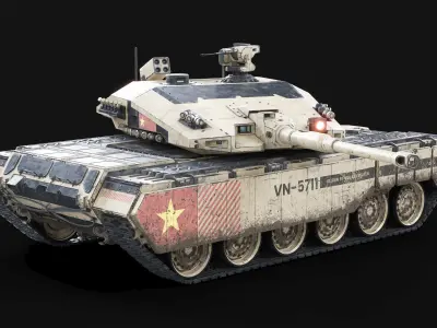 VN 5th generation Tank Z-319 3D model