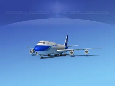 Boeing 747-8I All Nippon Cargo 3D model
