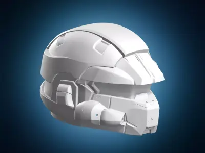 Master Chief Spartan Helmet 3D print model