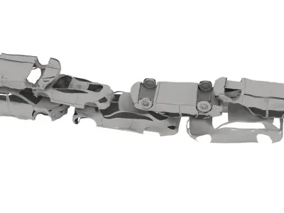 Destroyed cars Vol 2 3D model