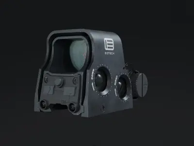 EOTtech XPS3 RedDot  sight 3D model