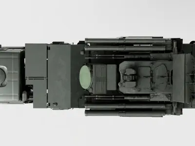 Pantsir S1 Air Defense System 3D model