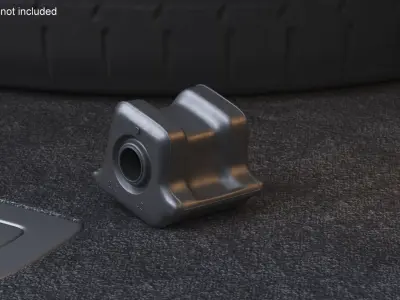Left Stabilizer Bushing 3D model