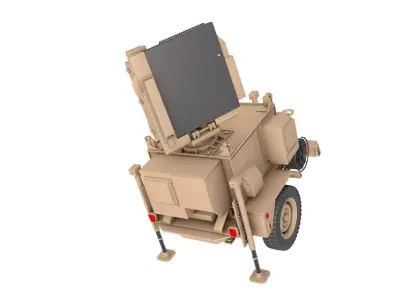 AN-MPQ-64 Sentinel Radar 3D model