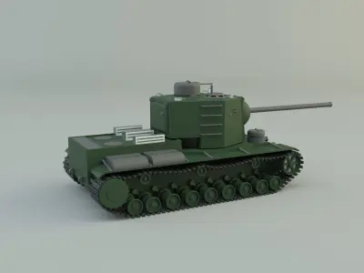 kv5 military tank 3D model