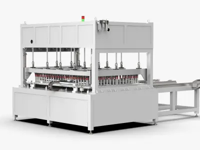 Automatic Energy Battery Pack Air Tightness Detection Machine 3D model