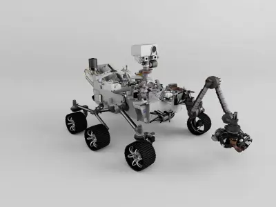 Curiosity Rover Perseverance Mars Rover 3D model
