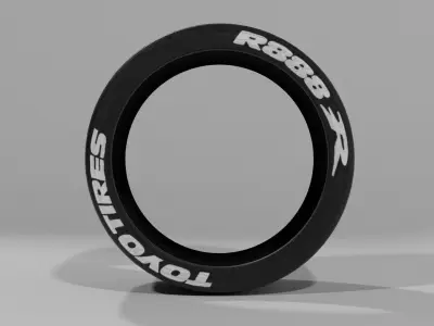 Toyo Tires Proxes R888r 3D model