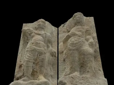 Stone Relievo 3D model