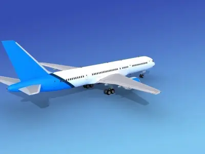 Boeing 757-200 Corporate 4 3D model