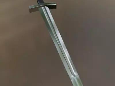 Sword Low Poly Low-poly 3D model