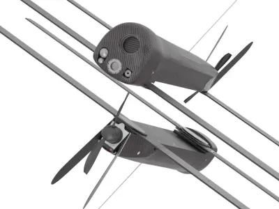 AeroVironment Switchblade 300 Missile Predator Drone 3D model