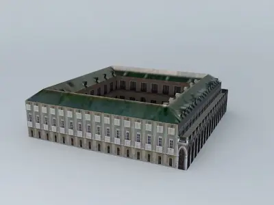 Palace in Aranjuez 3 3D model