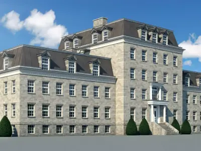 Palace mansion 3D model