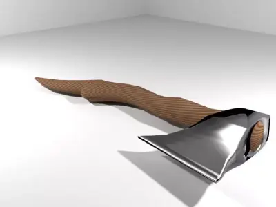 Battle Axe - Malay Kapak Kecil 3D model