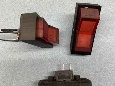 Whiteys Original Functional Mandalorian Rocker Switch 3D print model