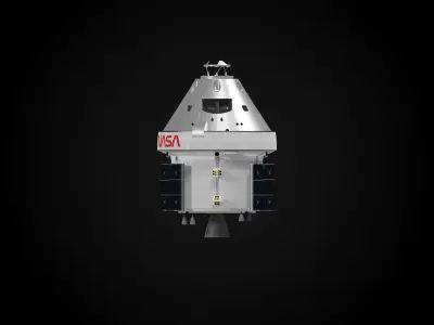 Orion MPCV Spacecraft 3D model