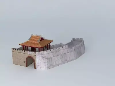 Penghu Magong Shun Cheng Gate Free 3D model