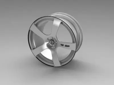 ADR rim 215 R16 Free 3D model