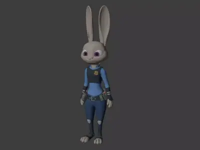 judy Rabbit 3D model
