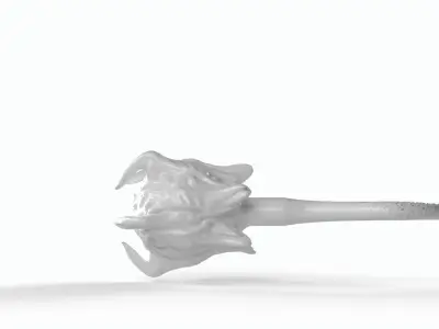 Alien sperm cell Price 9 Low-poly 3D model