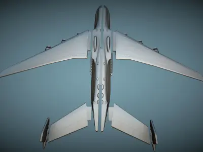 Antonov An-225 Mriya - 3D Printable Model 3D print model