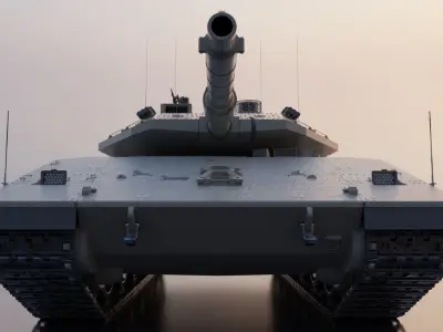 Merkava IV MBT 3D model