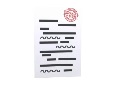 Cartoon Secret Files V1 001 Low-poly 3D model