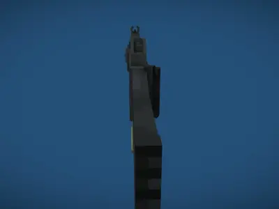 G36 Low-poly pixel Low-poly 3D model