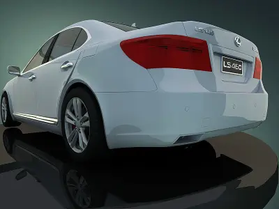 LEXUS460 suzuki sedan 3D model