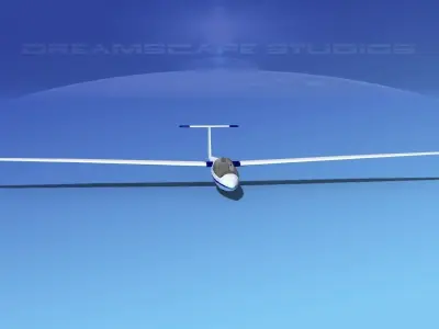 Centrair C-101 Pegase V01 Low-poly 3D model