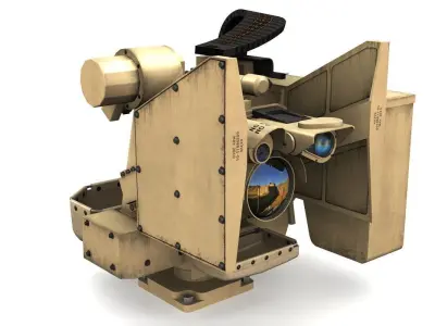 Crows Kongsberg Low-poly 3D model