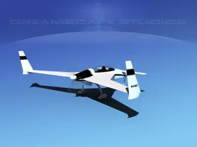 Rutan Long-EZ V03 3D model