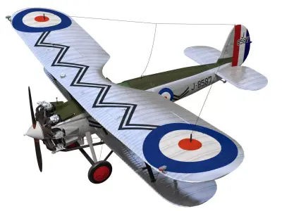 Bristol Bulldog Mk-II 3D model