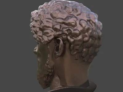  Antoninus Pius Bust 3D model