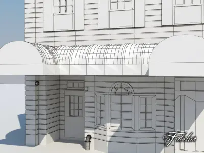 Building 11 Low-poly 3D model