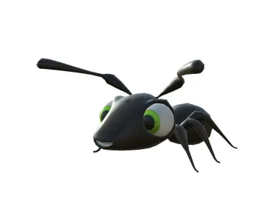 3D Ant disney Low-poly 3D model